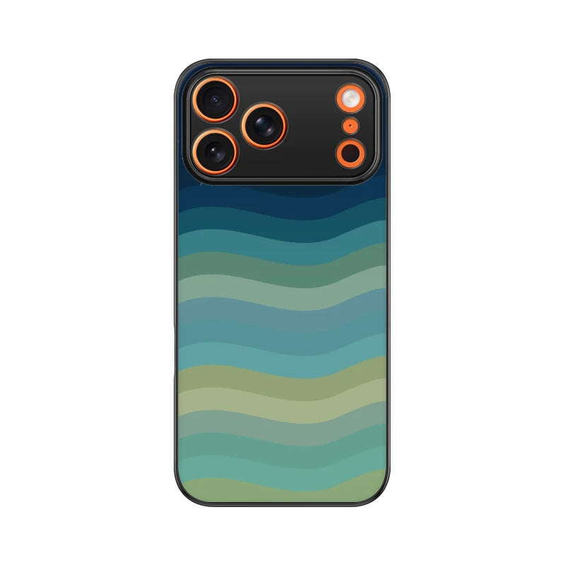 Monsoon Waves Phone Back Cover - Apple iPhone 17 Pro Max
