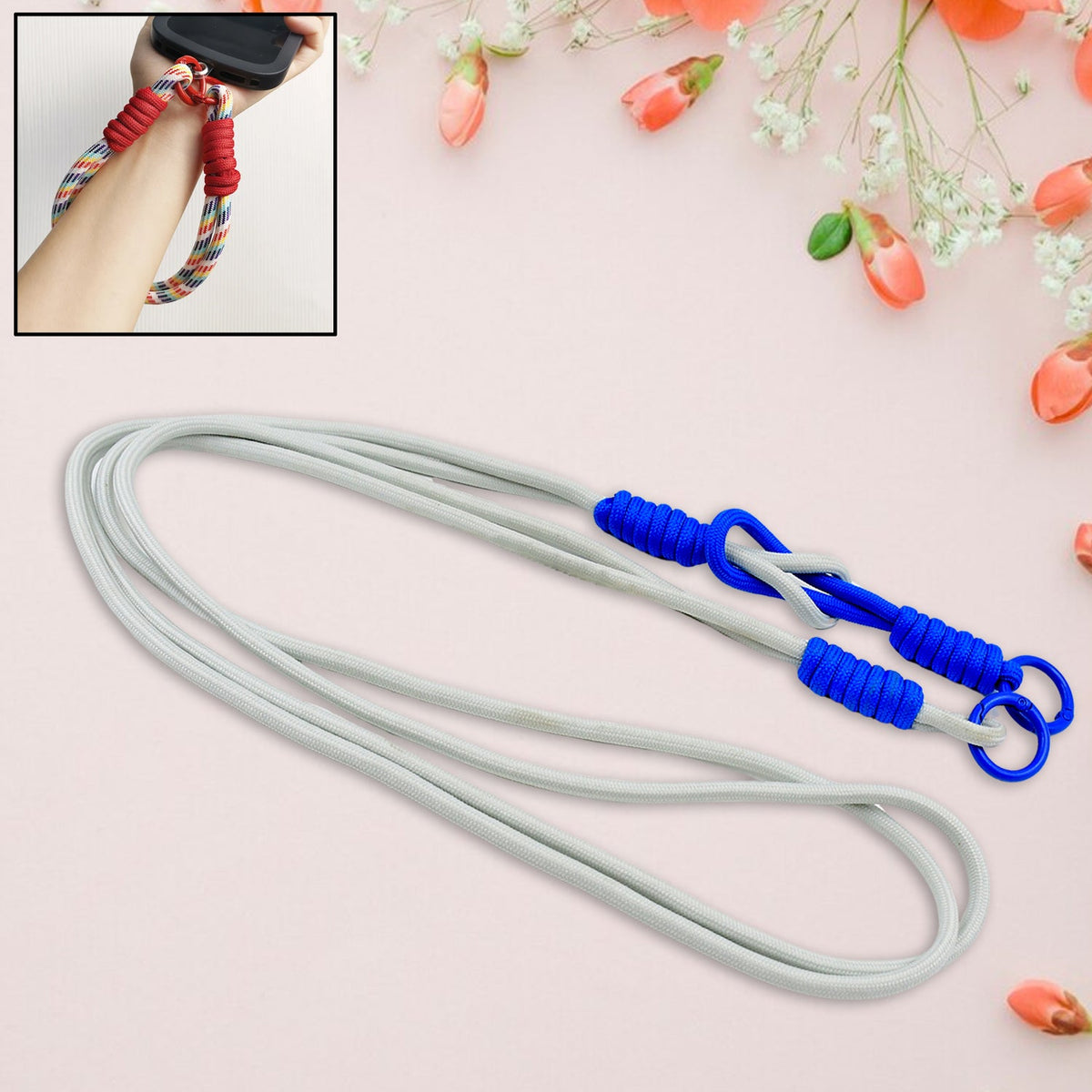 Universal Phone Lanyard – Cross-Body & Hands-Free Mobile Strap