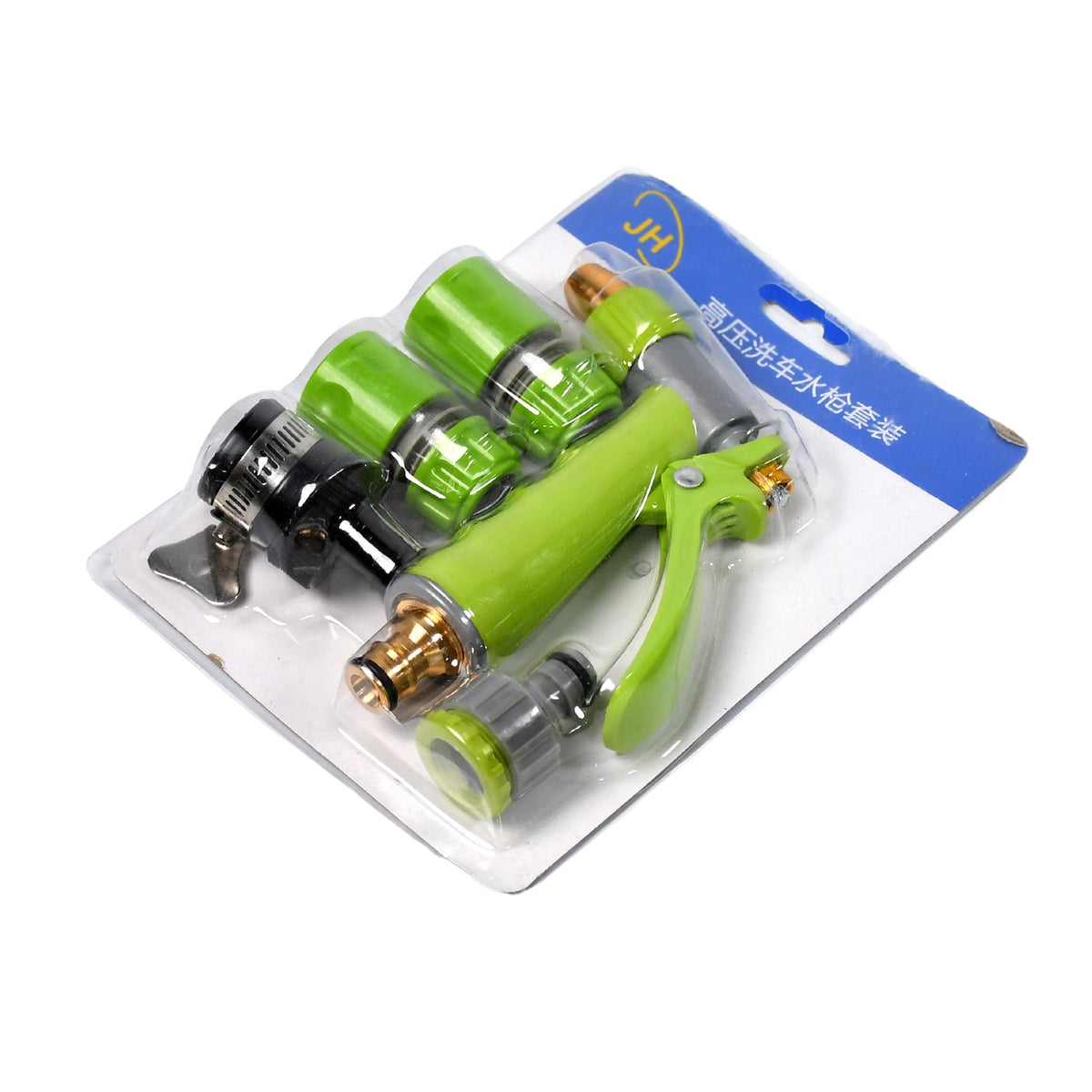 High-Pressure Garden Hose Spray Nozzle – Zinc Alloy, 3 Spray Modes