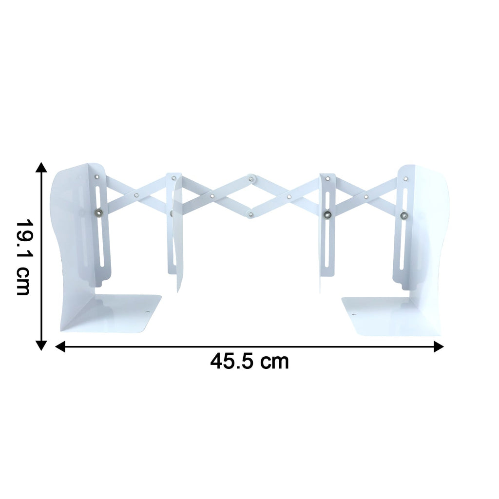 Expandable Metal Book Stand – Desk Book and File Organiser