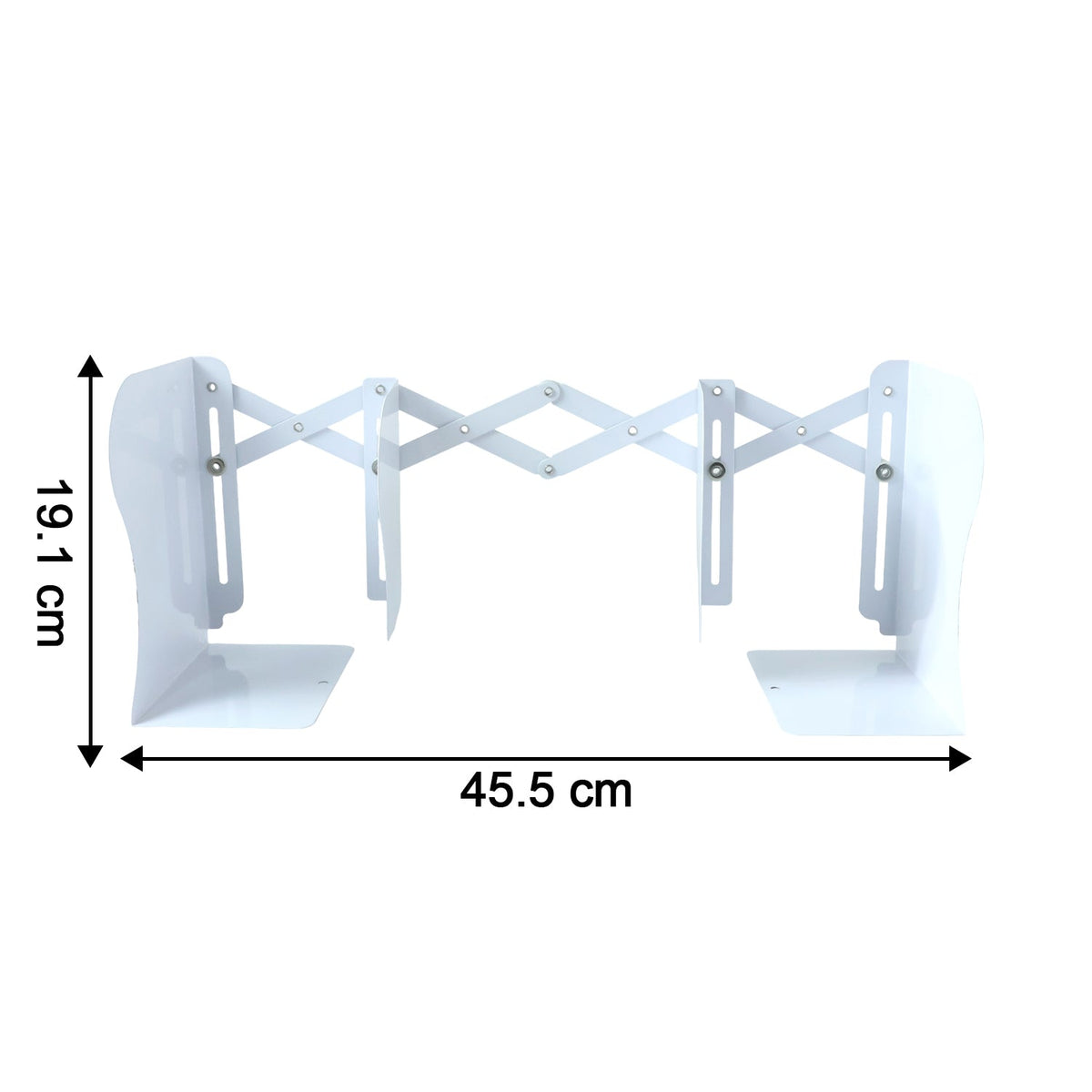 Expandable Metal Book Stand – Desk Book and File Organiser