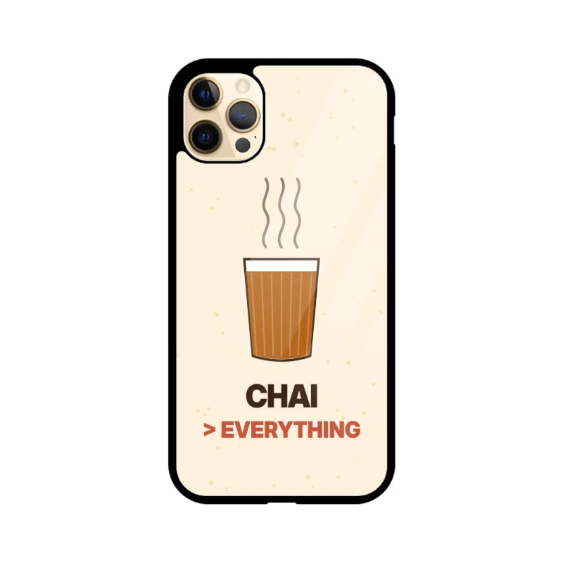 Chai Over Everything Phone Back Cover - Apple iPhone 12 Pro Max