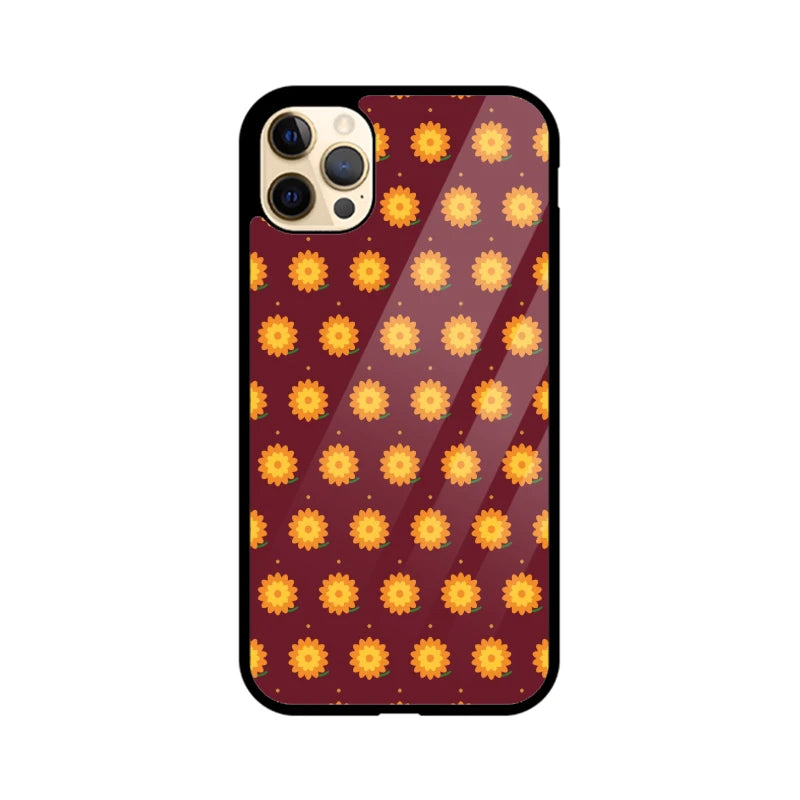 Marigold Bloom Phone Back Cover - Apple iPhone 12 Pro