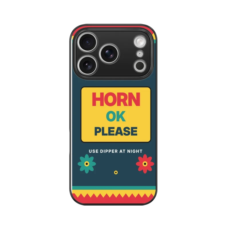 Horn OK Please Truck Art Phone Back Cover - Apple iPhone 17 Pro
