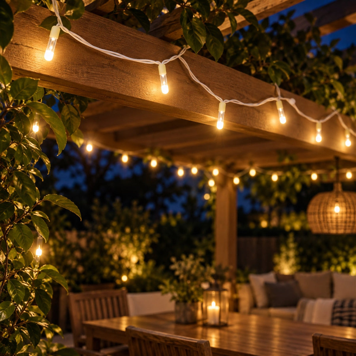 Warm White LED String Lights – 10 Metre Diwali Light Series