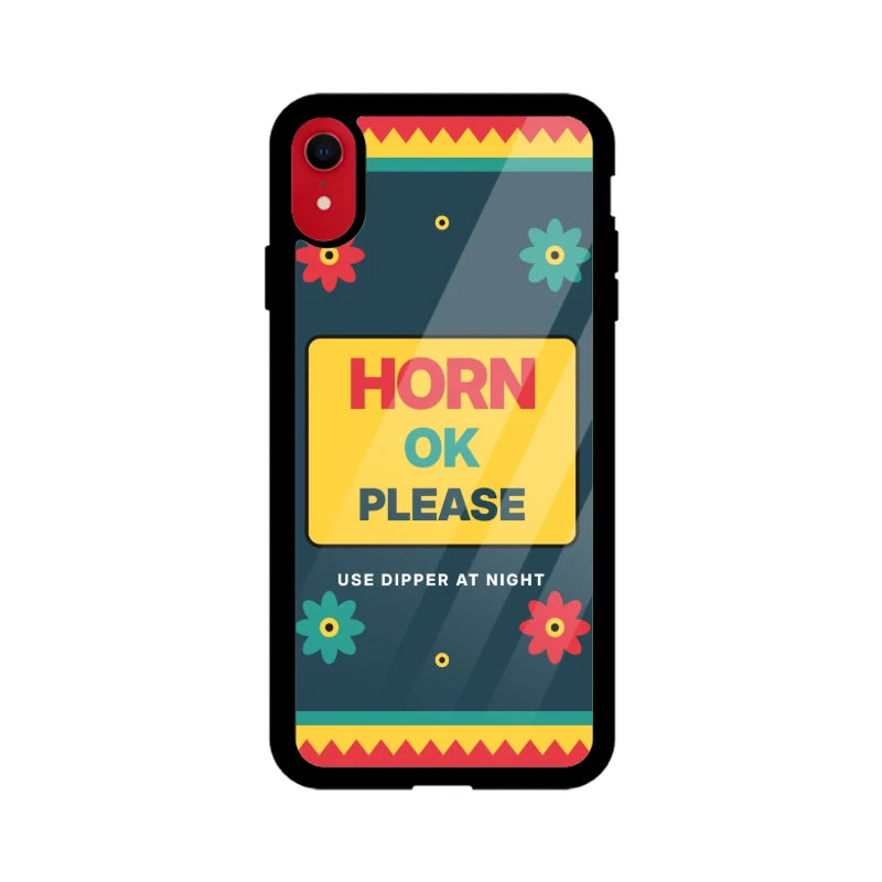 Horn OK Please Truck Art Phone Back Cover - Apple iPhone XR