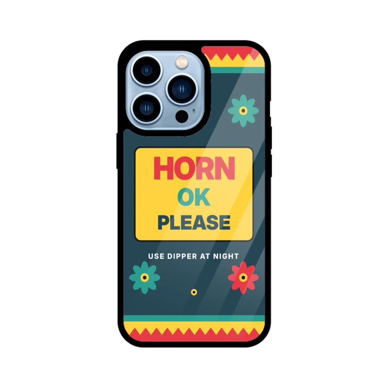 Horn OK Please Truck Art Phone Back Cover - Apple iPhone 13 Pro
