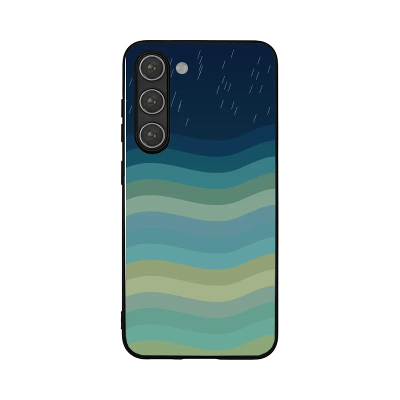 Monsoon Waves Phone Back Cover - Samsung Galaxy S23