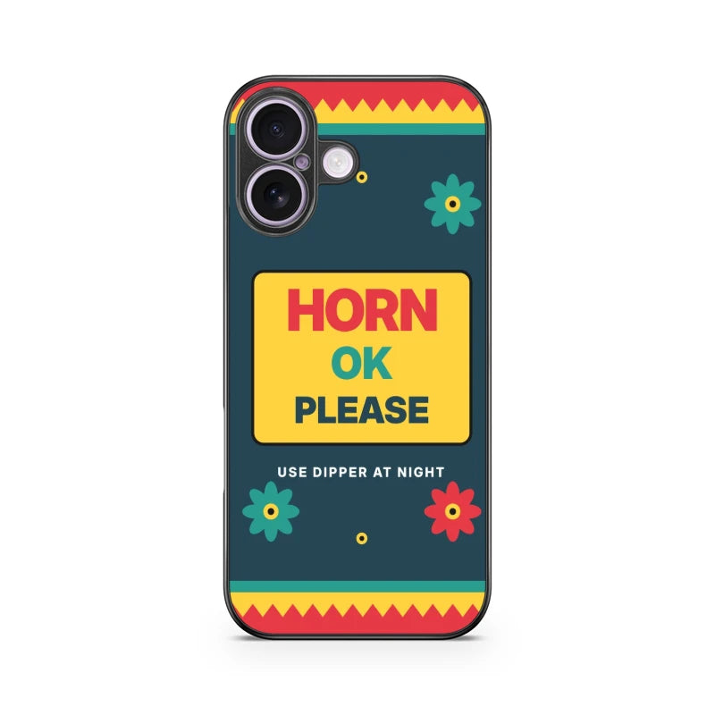 Horn OK Please Truck Art Phone Back Cover - Apple iPhone 17