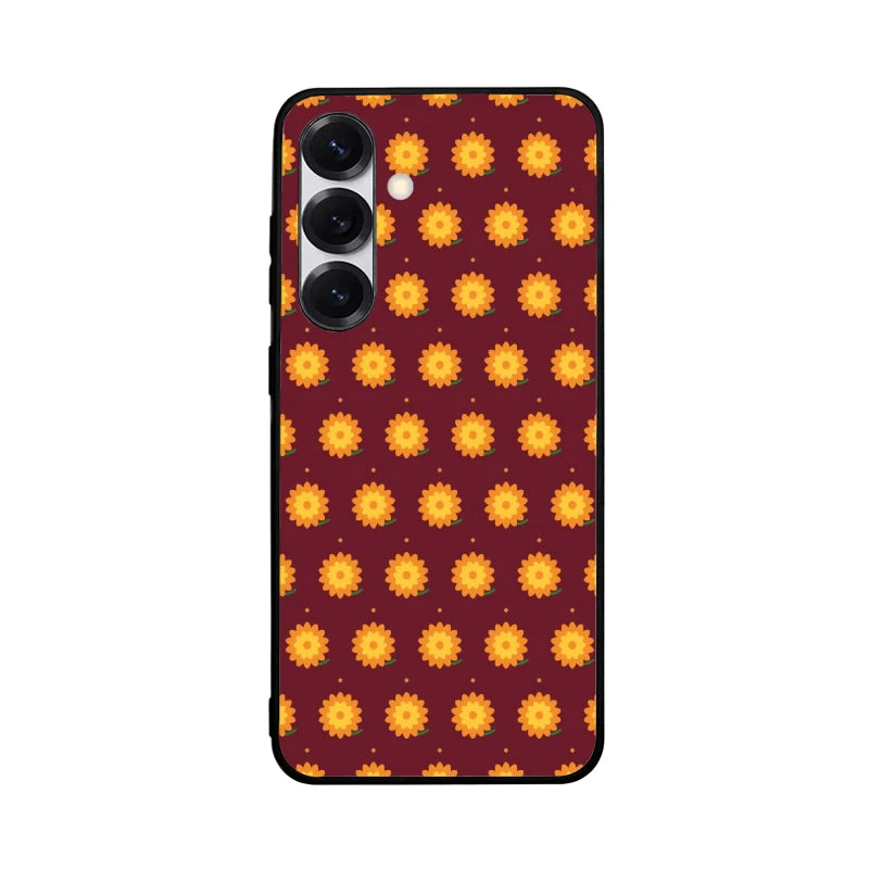 Marigold Bloom Phone Back Cover - Samsung Galaxy S25