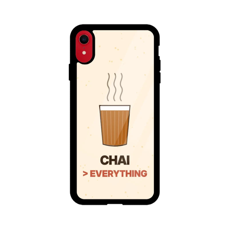 Chai Over Everything Phone Back Cover - Apple iPhone XR