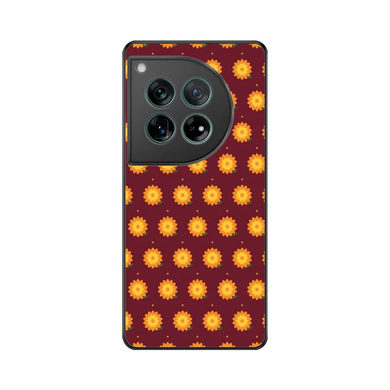 Marigold Bloom Phone Back Cover - OnePlus 12