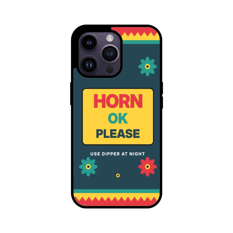 Horn OK Please Truck Art Phone Back Cover - Apple iPhone 14 Pro Max