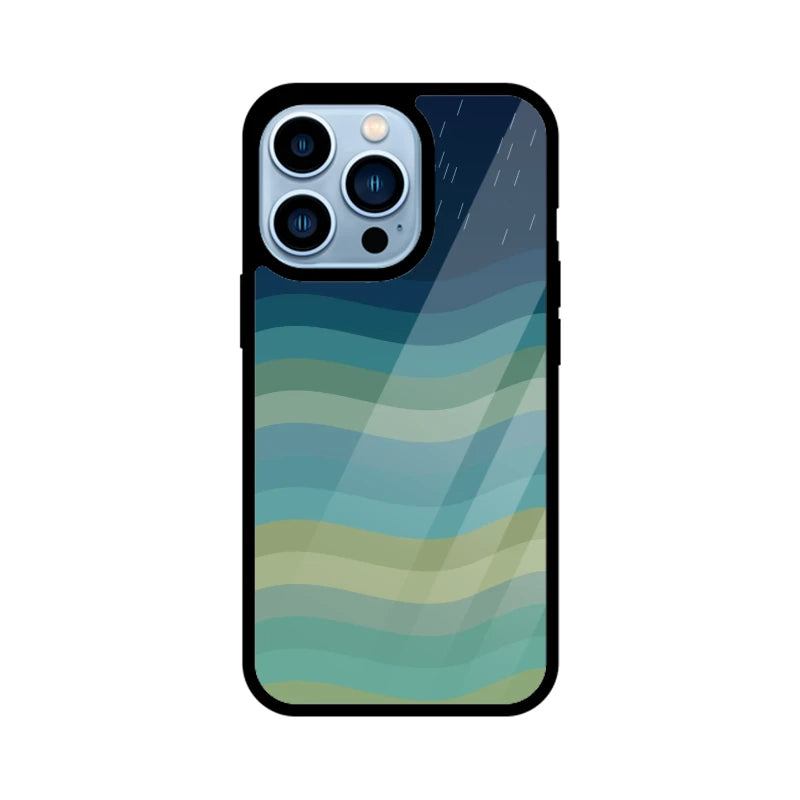 Monsoon Waves Phone Back Cover - Apple iPhone 13 Pro