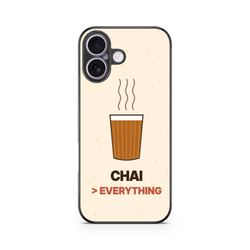 Chai Over Everything Phone Back Cover - Apple iPhone 17