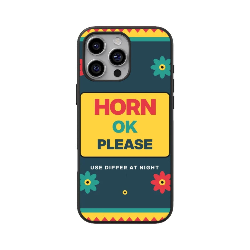 Horn OK Please Truck Art Phone Back Cover - Apple iPhone 16 Pro Max