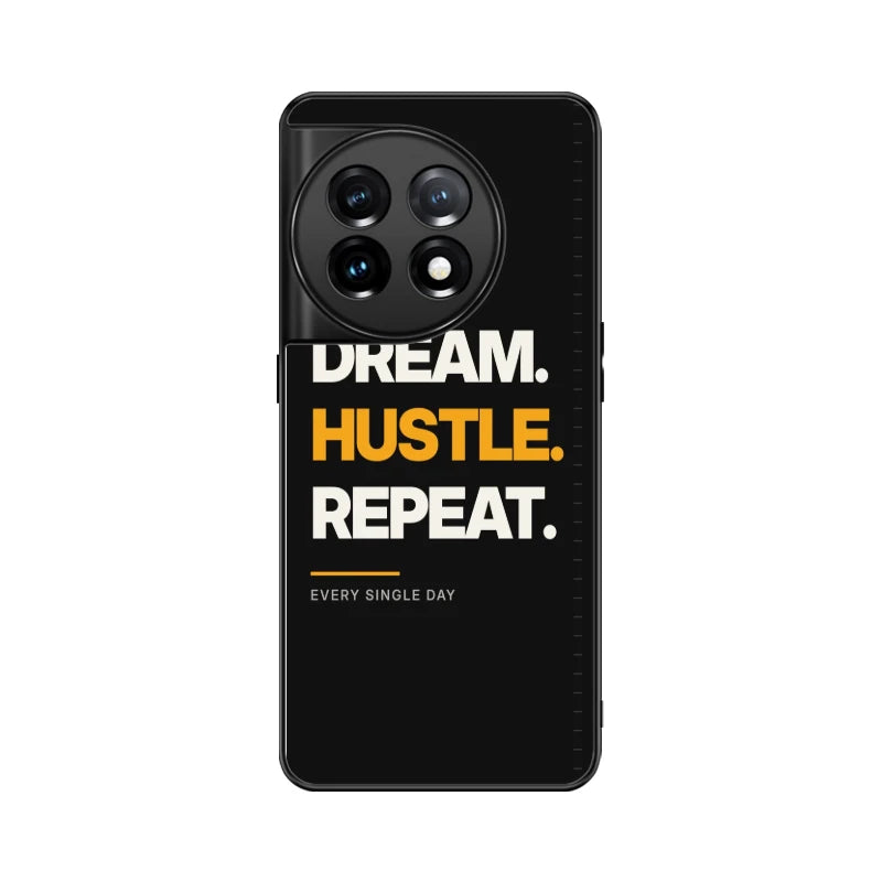 Dream Hustle Repeat Phone Back Cover - OnePlus 11