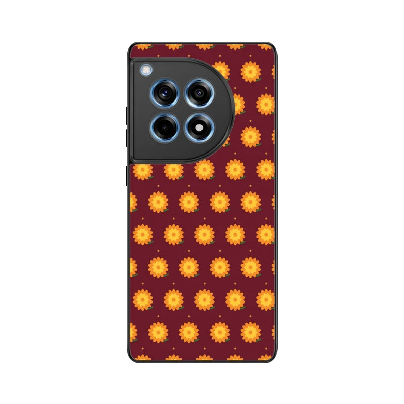 Marigold Bloom Phone Back Cover - OnePlus 12R