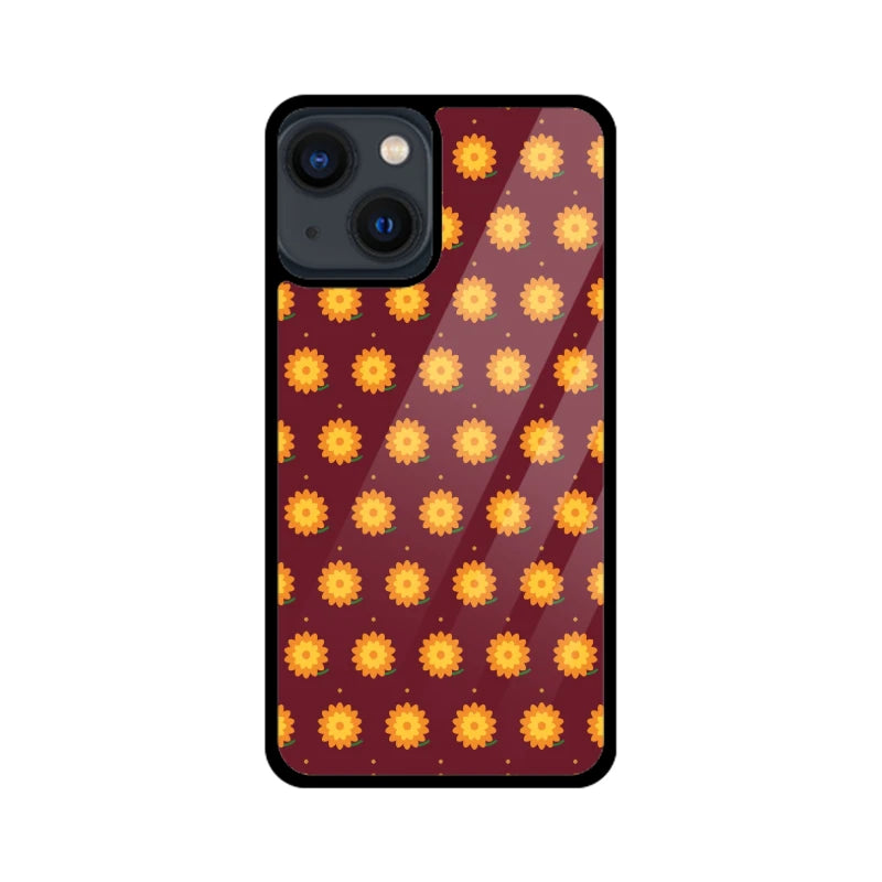 Marigold Bloom Phone Back Cover - Apple iPhone 13 Mini