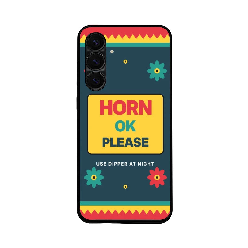 Horn OK Please Truck Art Phone Back Cover - Samsung Galaxy S24