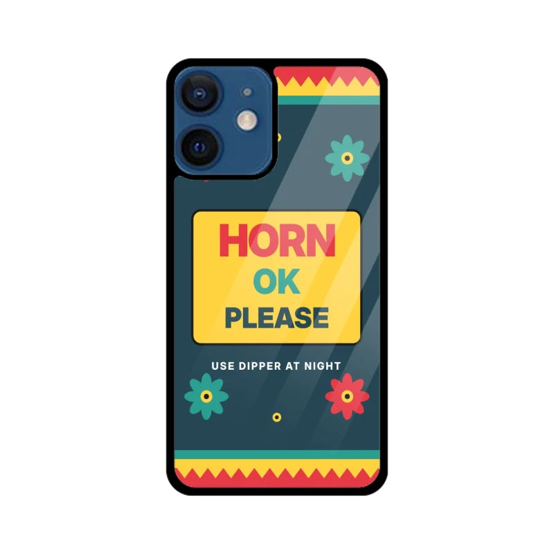 Horn OK Please Truck Art Phone Back Cover - Apple iPhone 12 Mini