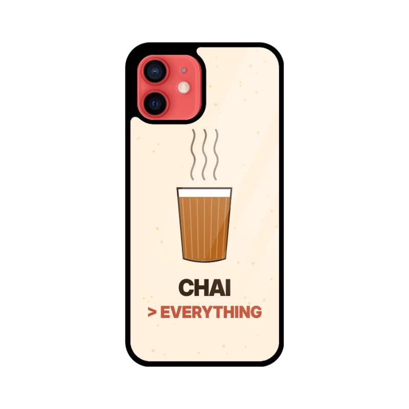 Chai Over Everything Phone Back Cover - Apple iPhone 12