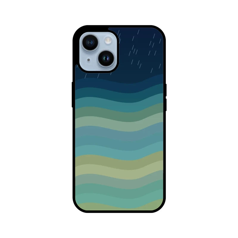 Monsoon Waves Phone Back Cover - Apple iPhone 15 Plus