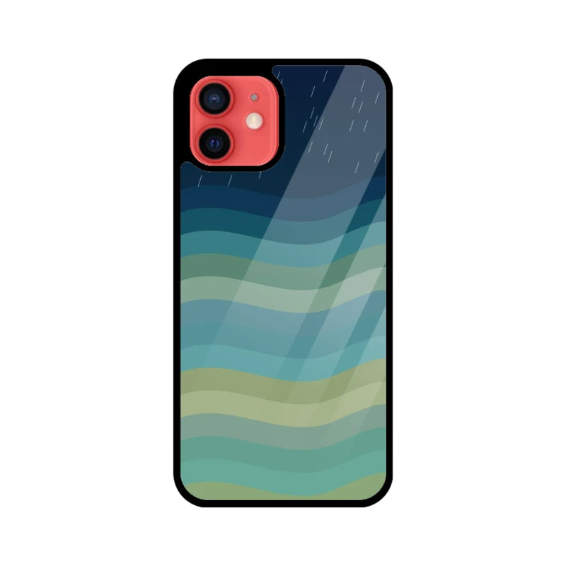 Monsoon Waves Phone Back Cover - Apple iPhone 12