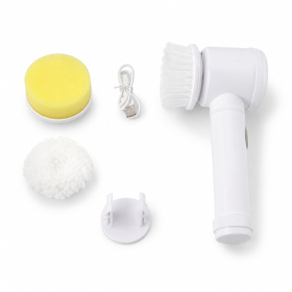 5-in-1 Electric Spin Scrubber – Cordless Rechargeable Cleaning Brush