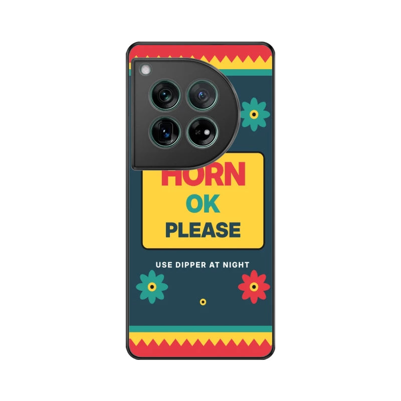 Horn OK Please Truck Art Phone Back Cover - OnePlus 12