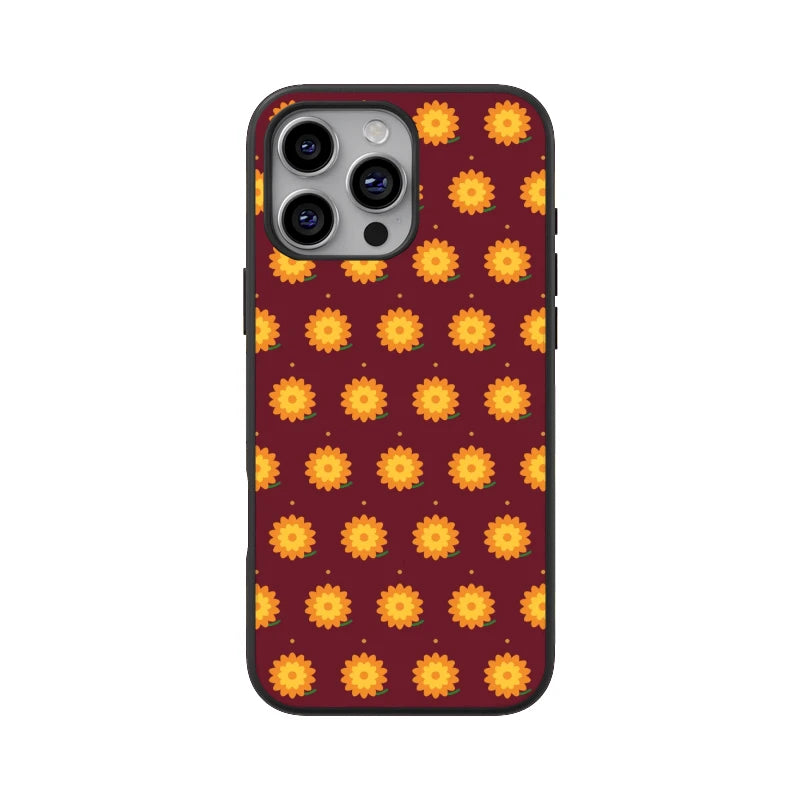 Marigold Bloom Phone Back Cover - Apple iPhone 16 Pro Max