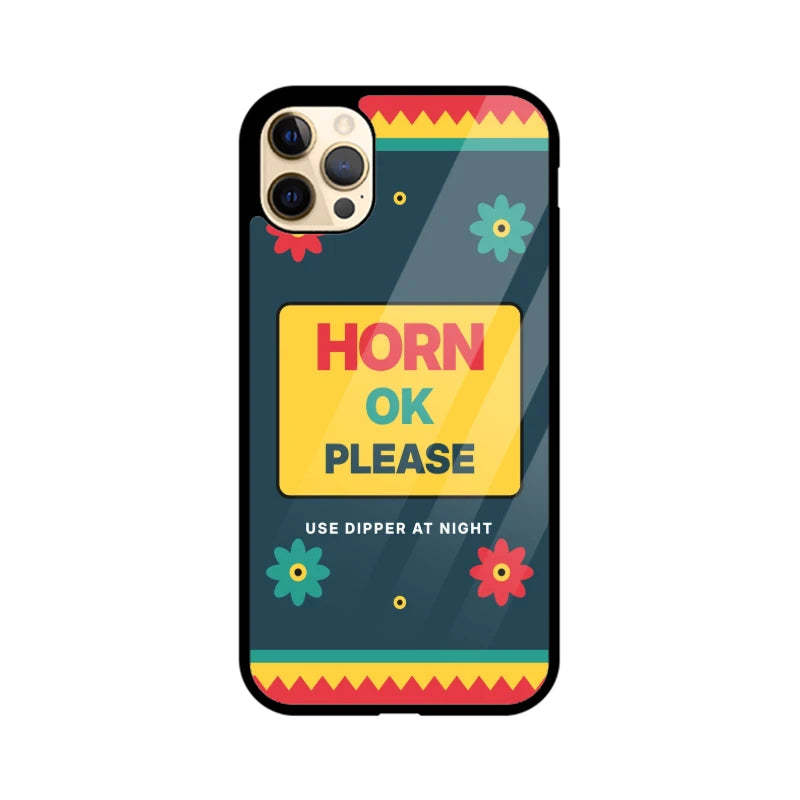Horn OK Please Truck Art Phone Back Cover - Apple iPhone 12 Pro