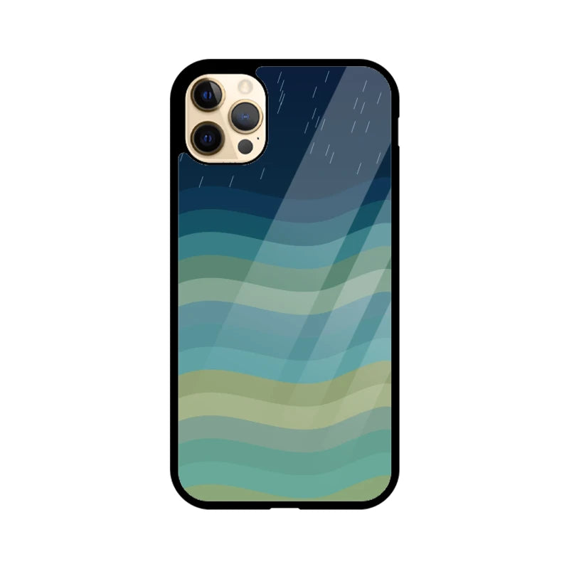 Monsoon Waves Phone Back Cover - Apple iPhone 12 Pro Max
