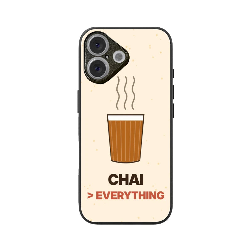Chai Over Everything Phone Back Cover - Apple iPhone 16 Plus