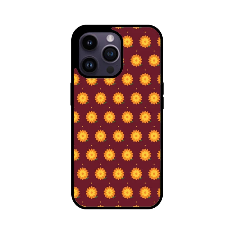 Marigold Bloom Phone Back Cover - Apple iPhone 15 Pro Max