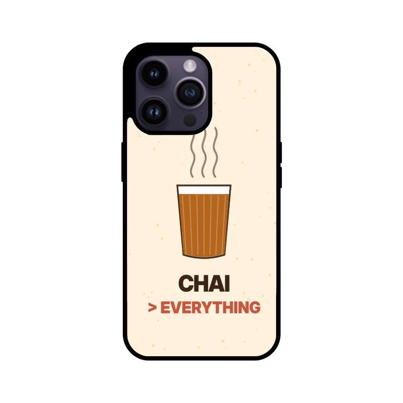 Chai Over Everything Phone Back Cover - Apple iPhone 15 Pro Max