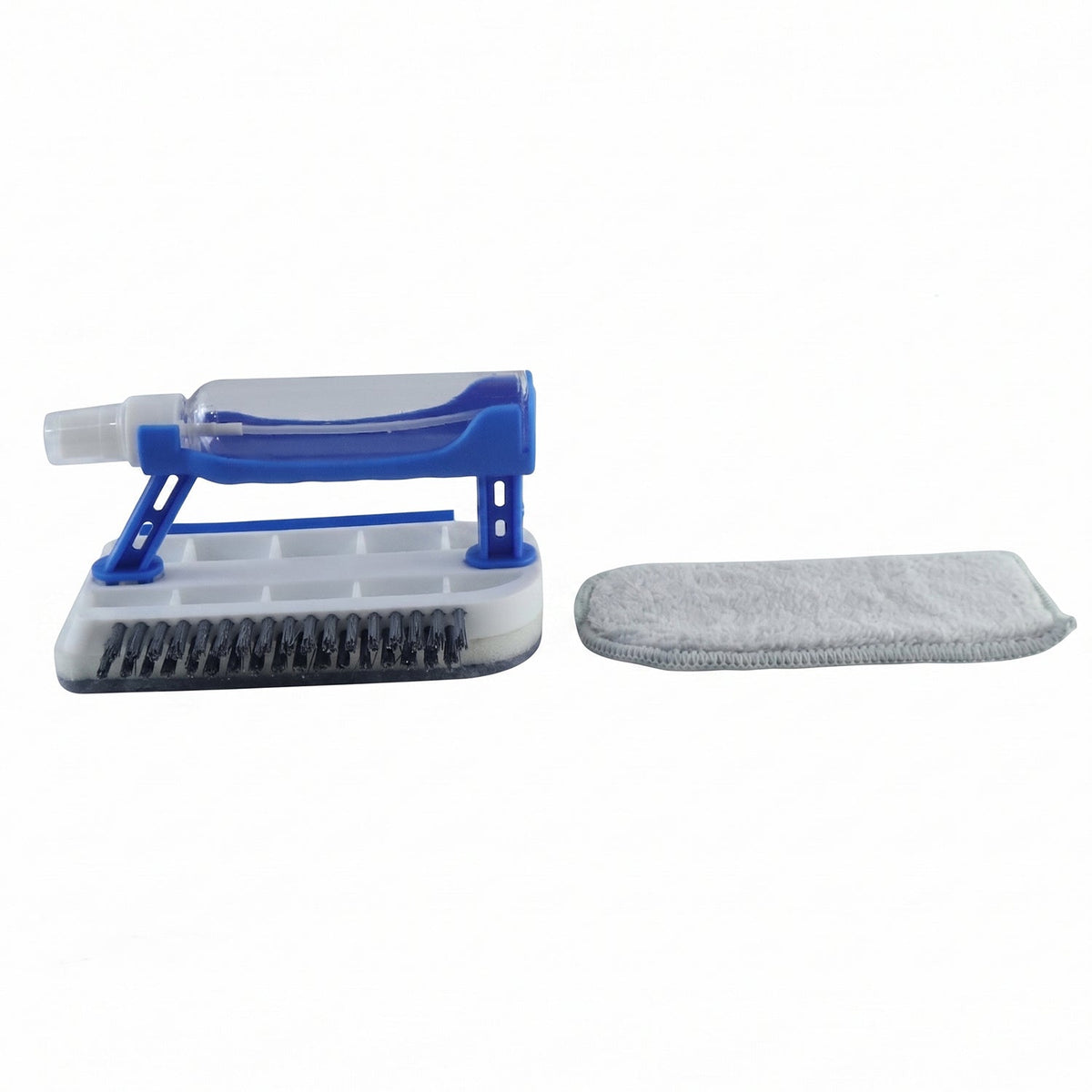 3-in-1 Scrub Brush with Soap Dispenser & Sponge