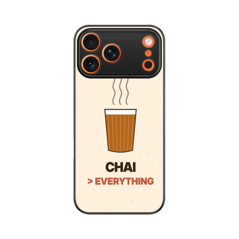 Chai Over Everything Phone Back Cover - Apple iPhone 17 Pro Max