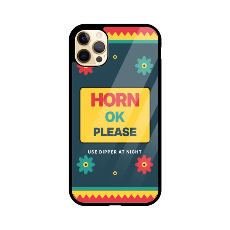Horn OK Please Truck Art Phone Back Cover - Apple iPhone 12 Pro Max