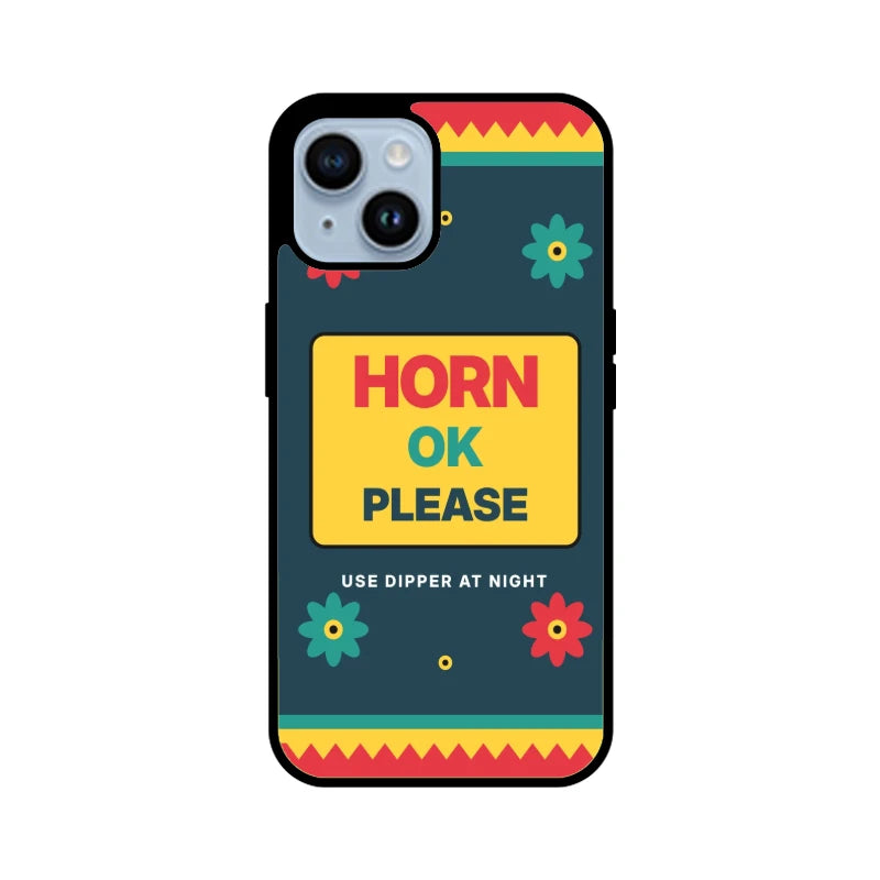Horn OK Please Truck Art Phone Back Cover - Apple iPhone 14