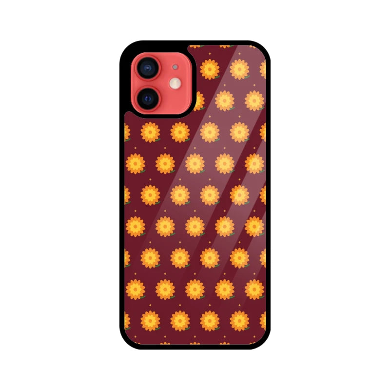Marigold Bloom Phone Back Cover - Apple iPhone 12