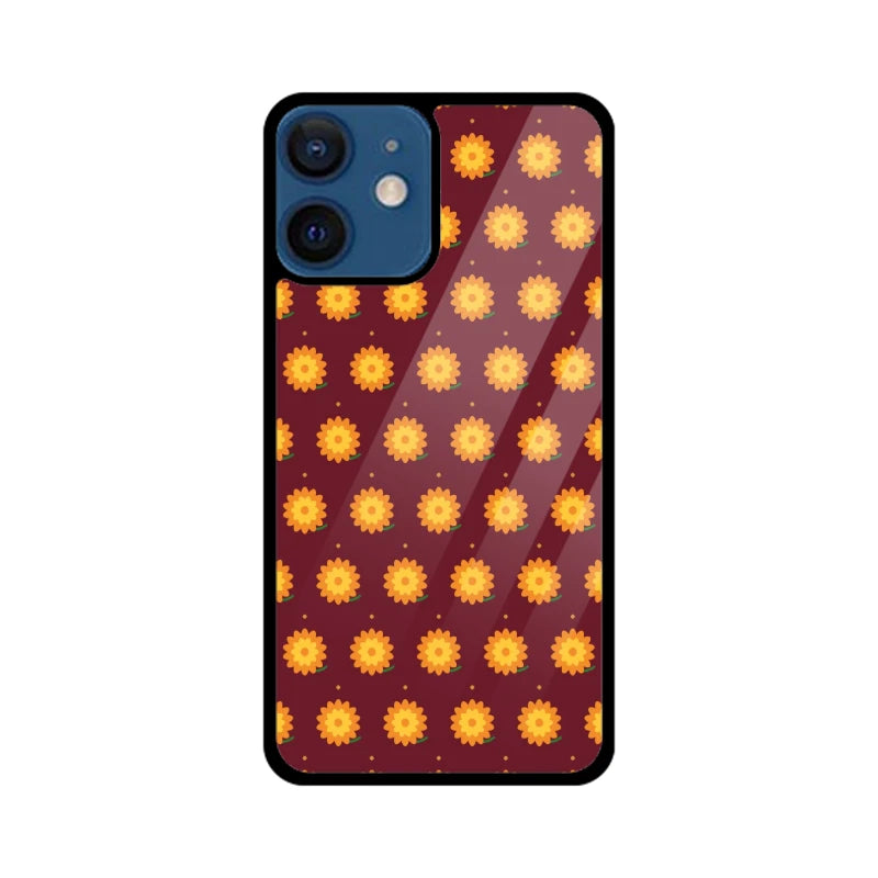 Marigold Bloom Phone Back Cover - Apple iPhone 12 Mini