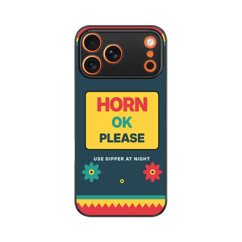 Horn OK Please Truck Art Phone Back Cover - Apple iPhone 17 Pro Max