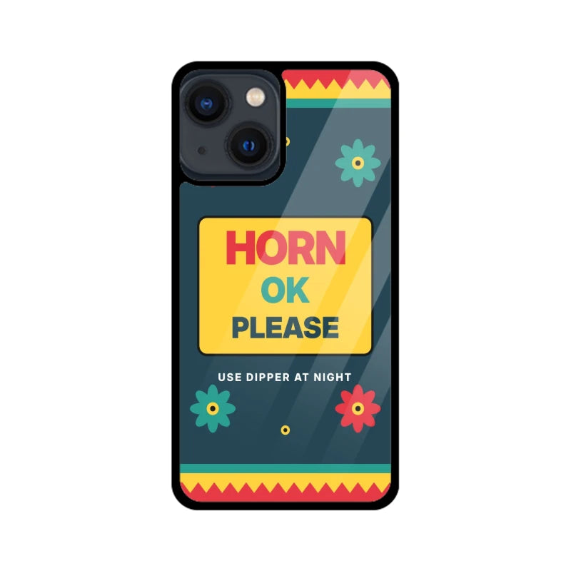 Horn OK Please Truck Art Phone Back Cover - Apple iPhone 13 Mini