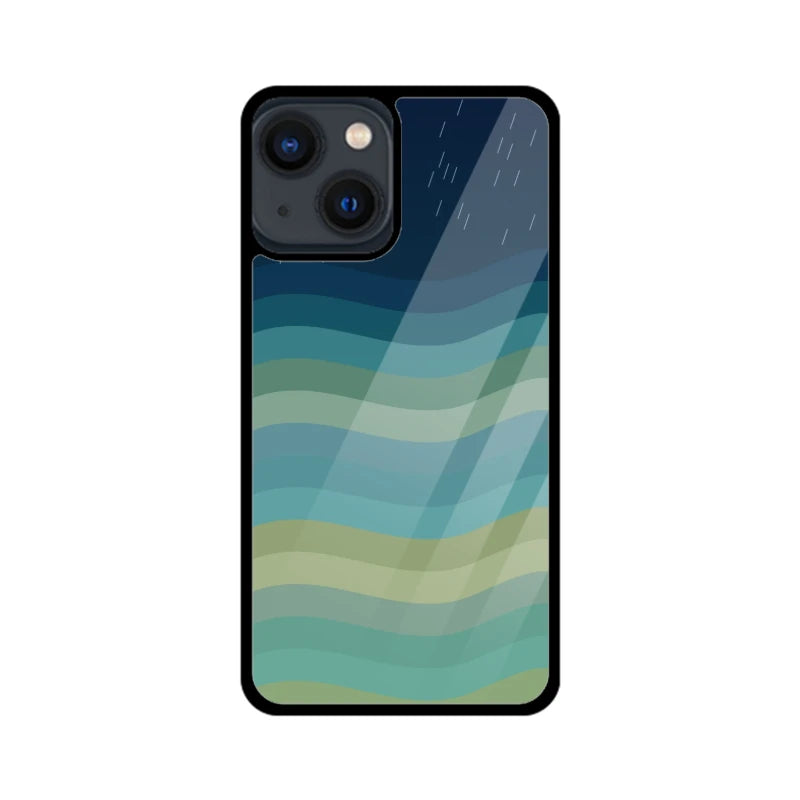 Monsoon Waves Phone Back Cover - Apple iPhone 13