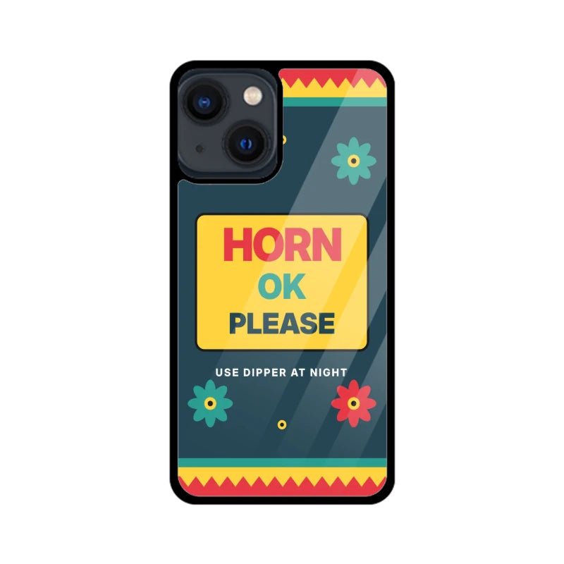 Horn OK Please Truck Art Phone Back Cover - Apple iPhone 13